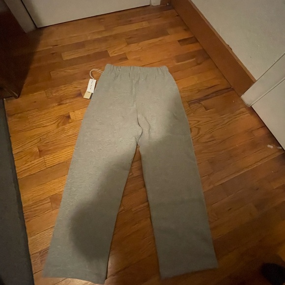 Essentials Light Grey Drawstring Sweatpants - Picture 4 of 4